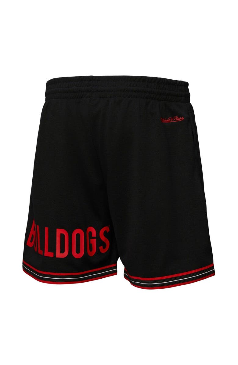 Mitchell & Ness Men's Mitchell & Ness  Black Georgia Bulldogs Team Origins Mesh Shorts, Alternate, color, 