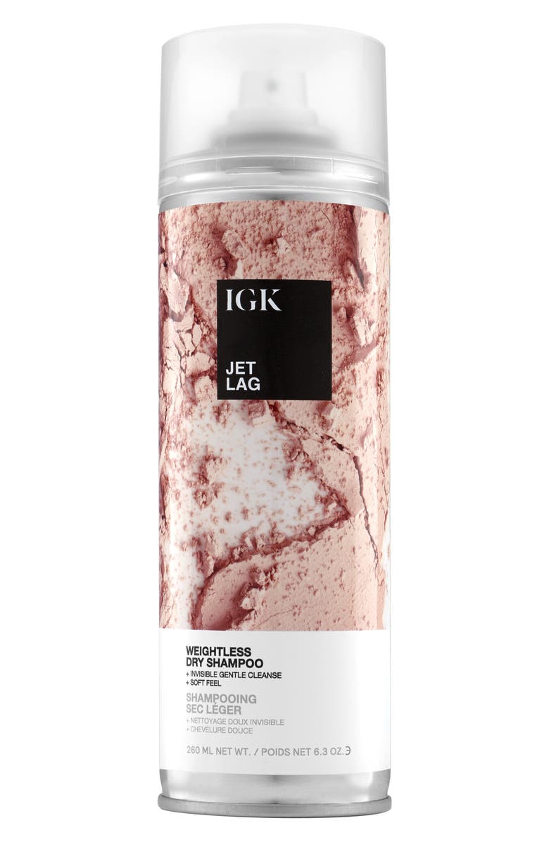 IGK Jet Lag Weightless Dry Shampoo, Main, color,