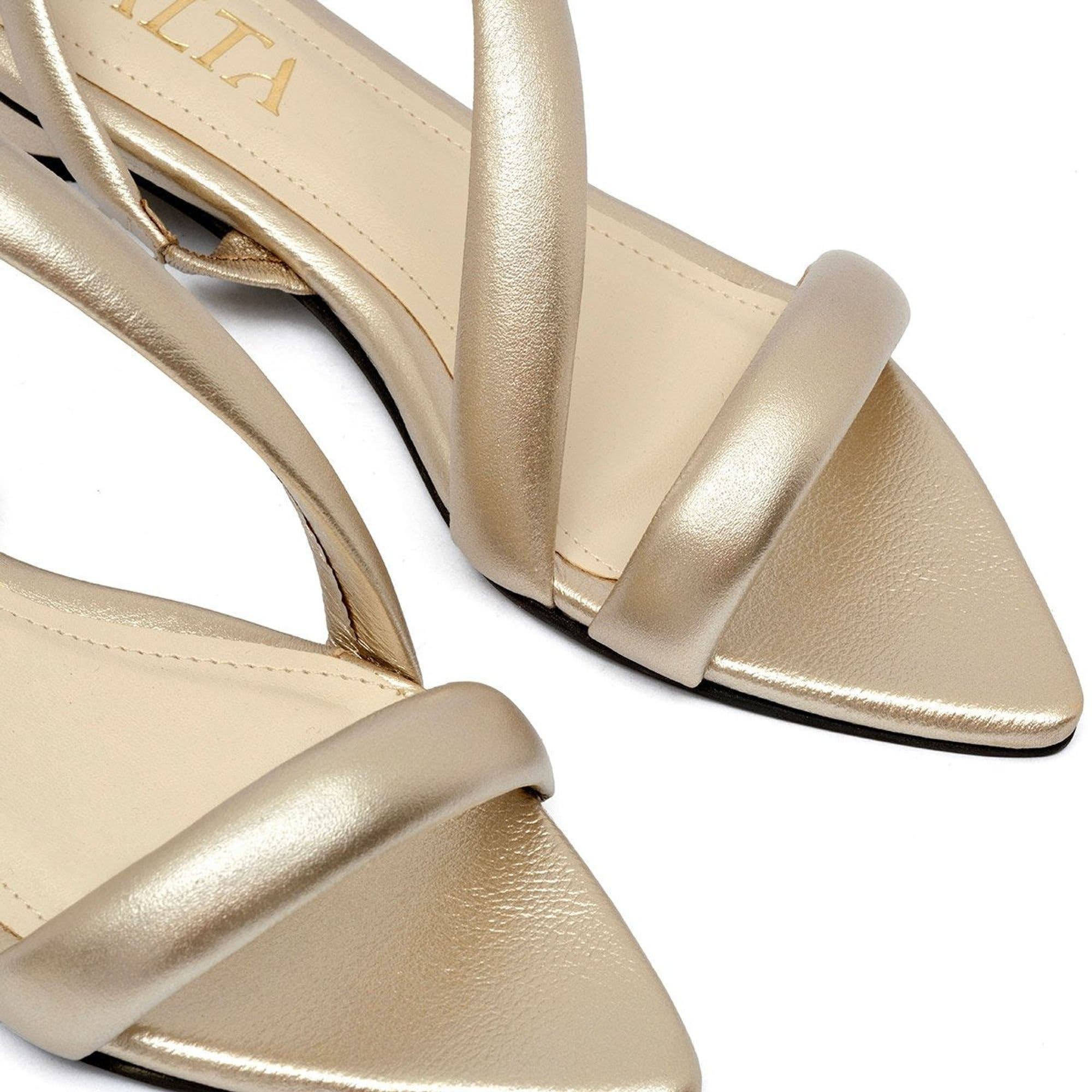 Lunna Sandals, Alternate, color, Gold