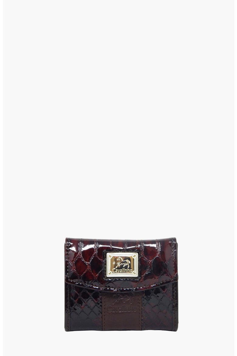 Honor Mini Leather Wallet, Main, color, Brown