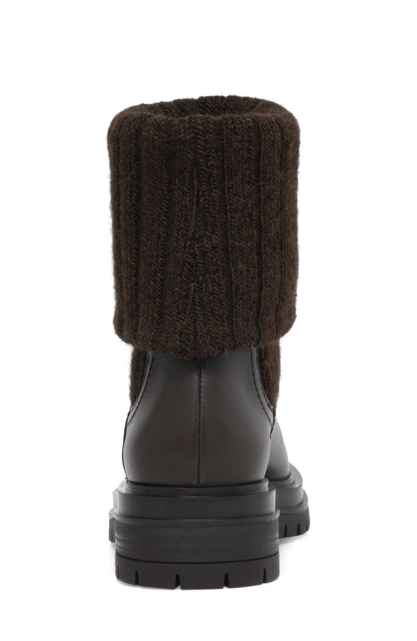 Gianvito Rossi Tenney Bootie, Alternate, color, Brown Fabric And Nappa