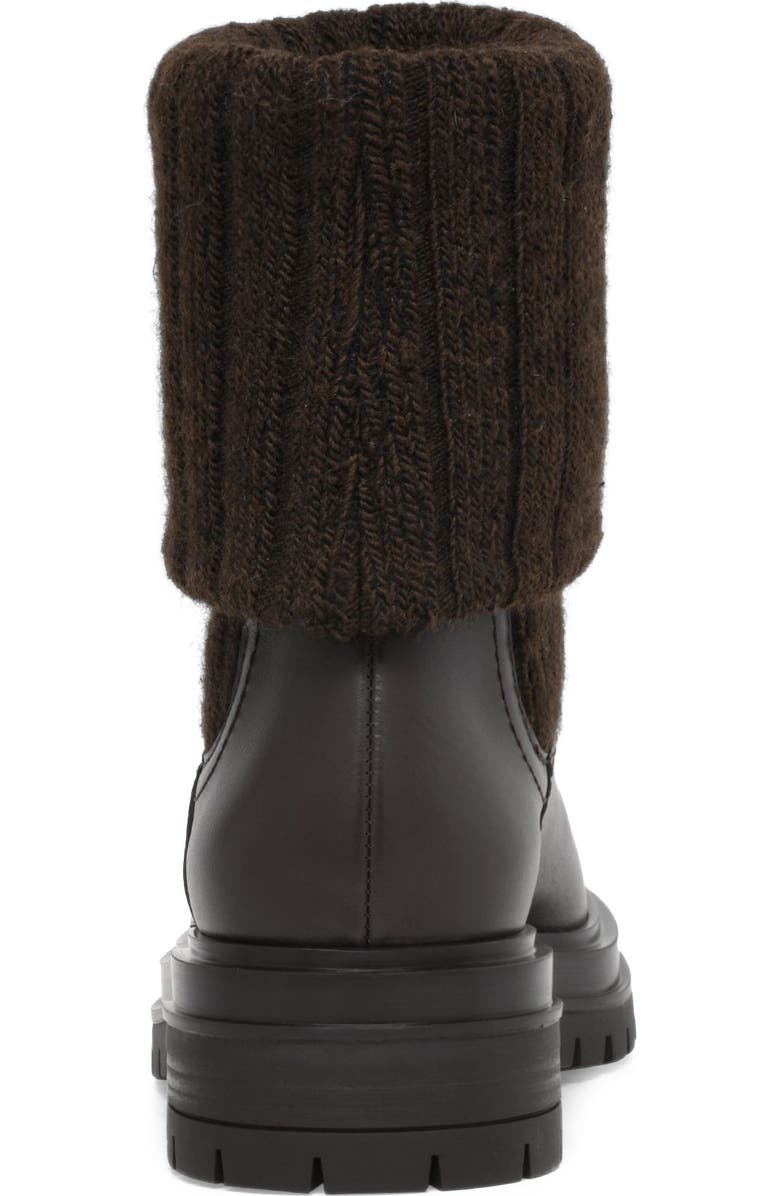 Gianvito Rossi Tenney Bootie, Alternate, color, Brown Fabric And Nappa