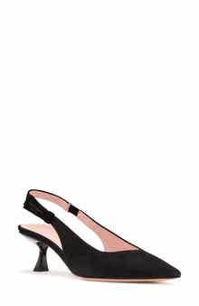 riley slingback pointed toe pump