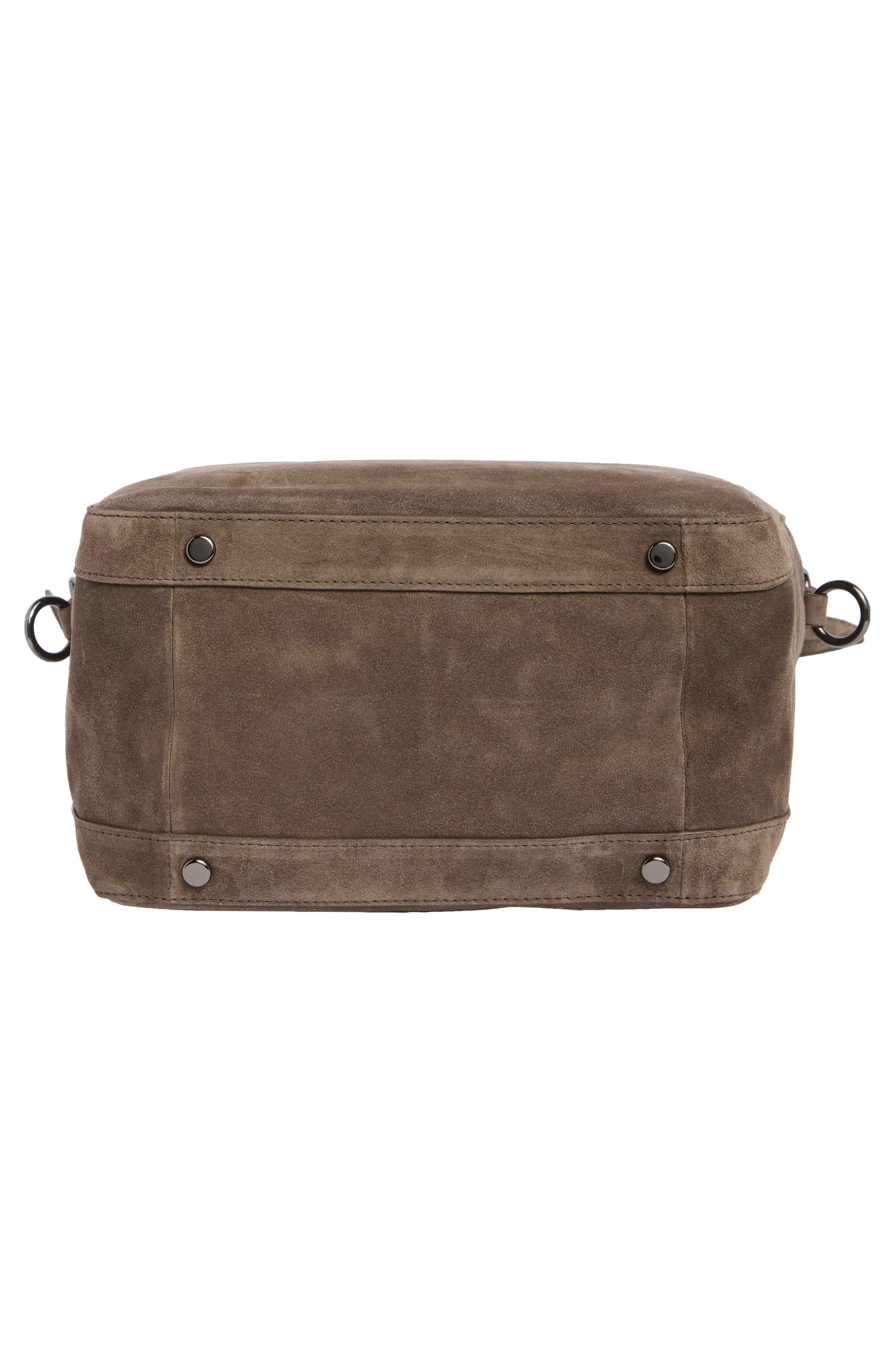 Rebecca Minkoff M.A.B. Suede Hobo Bag, Alternate, color, 