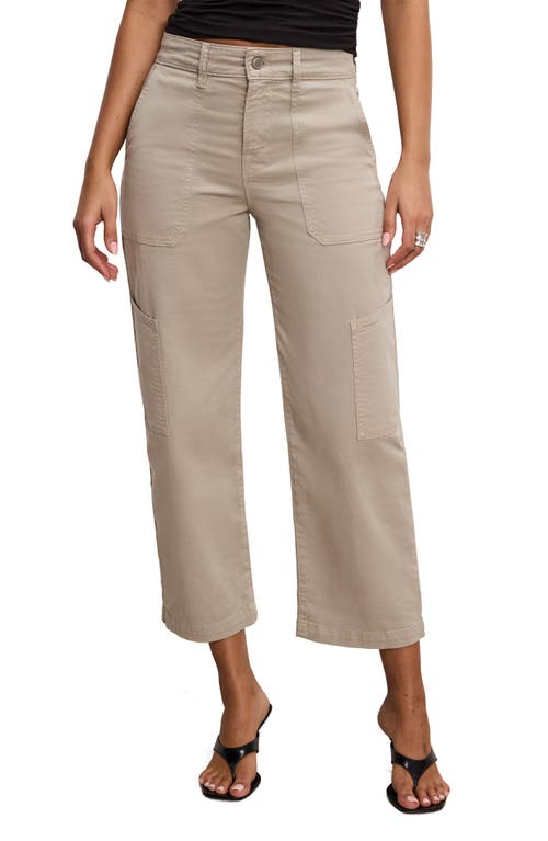 GOOD AMERICAN GOOD AMERICAN CROP TWILL CARGO PANTS