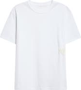 Alexander Wang Puff Logo Cotton Jersey T-Shirt