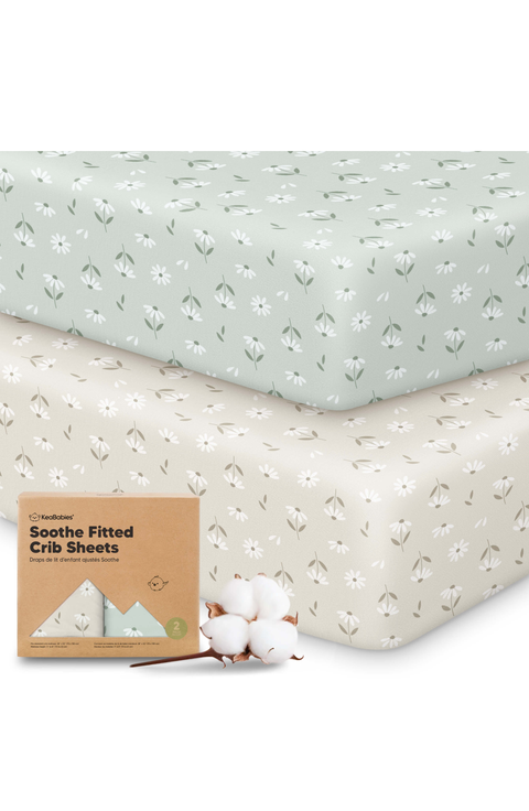 Soothe Fitted Crib Sheet