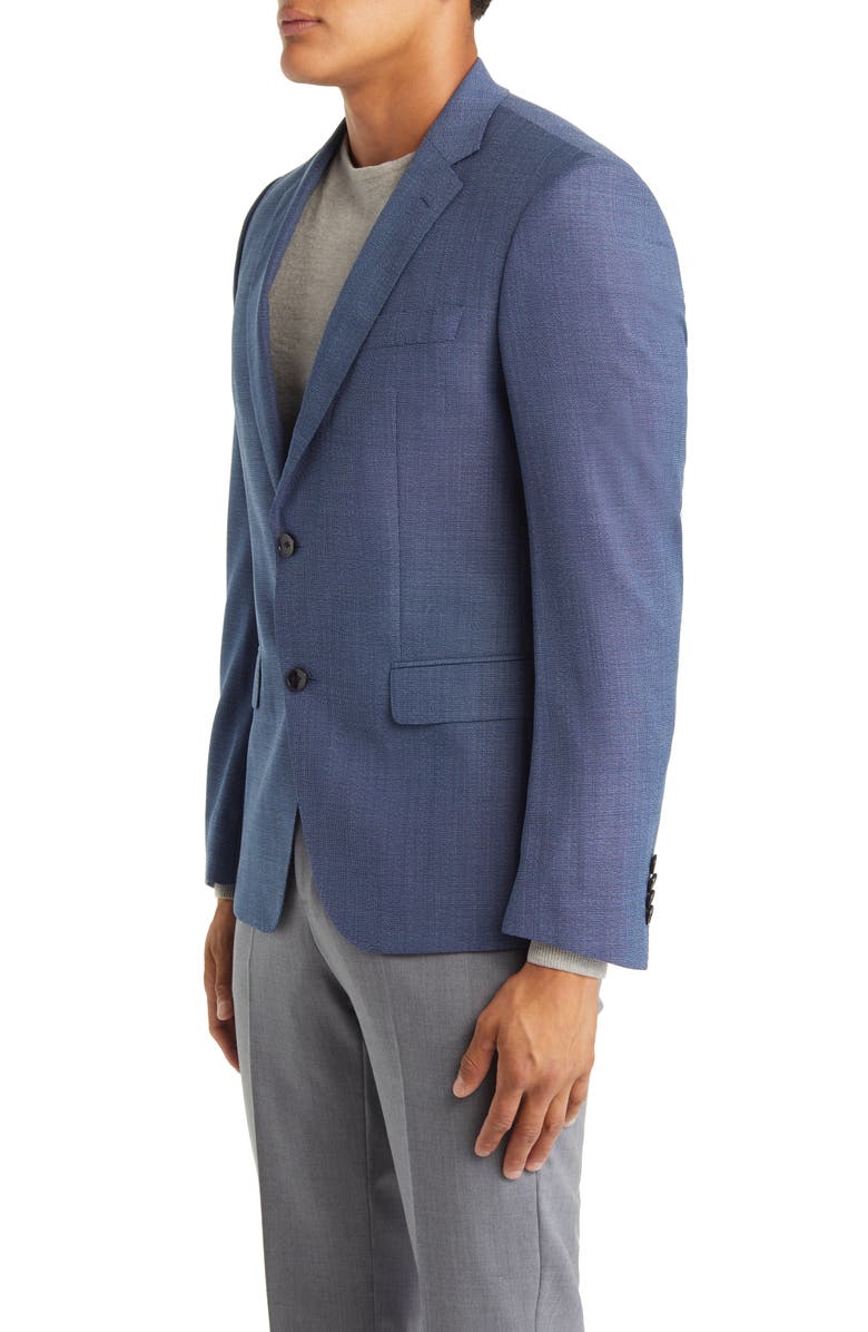 BOSS Slim Fit Virgin Wool Sport Coat, Alternate, color,
