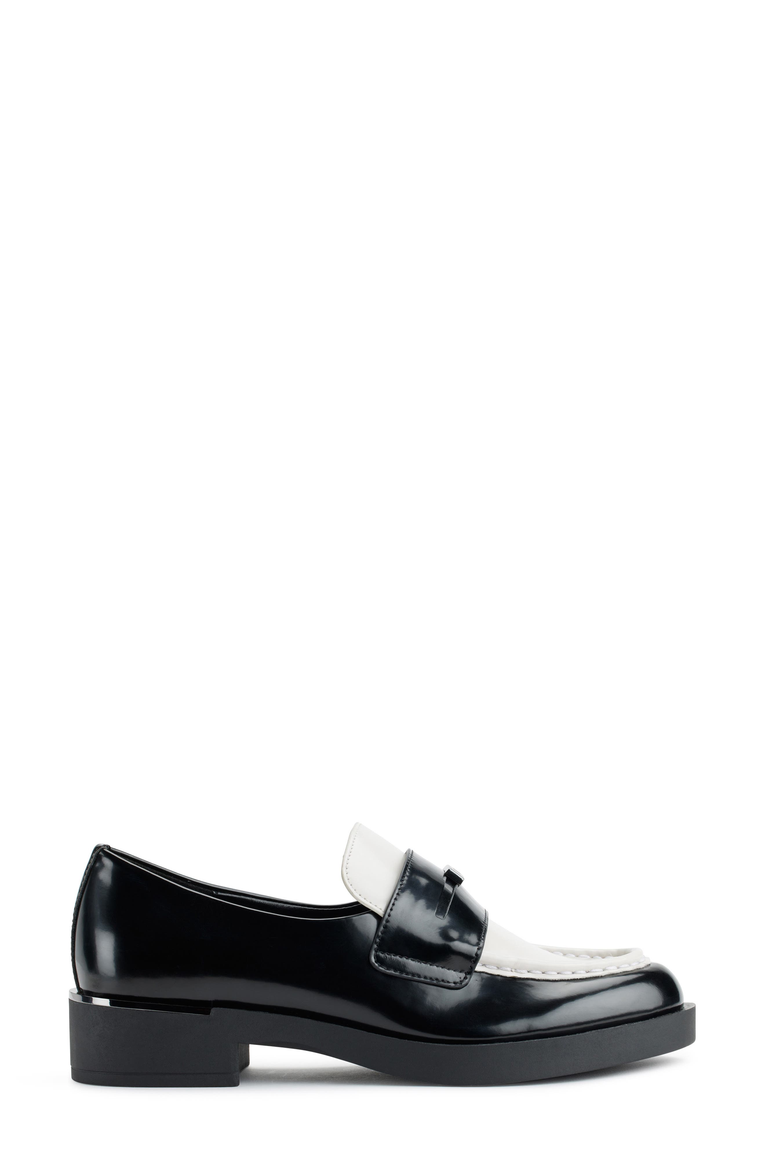 DKNY Ivette Loafer, Alternate, color, Black/ Pebble