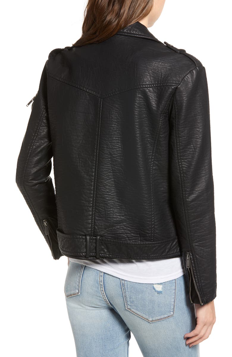 Lira Clothing Camaro Faux Leather Jacket, Alternate, color, 