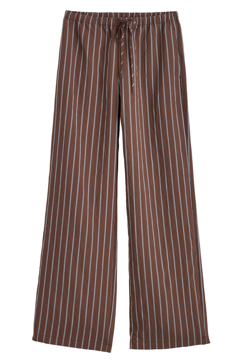 Stripe Pull-On Pants, Alternate, color, BROWN PERI TWIN STRIPE