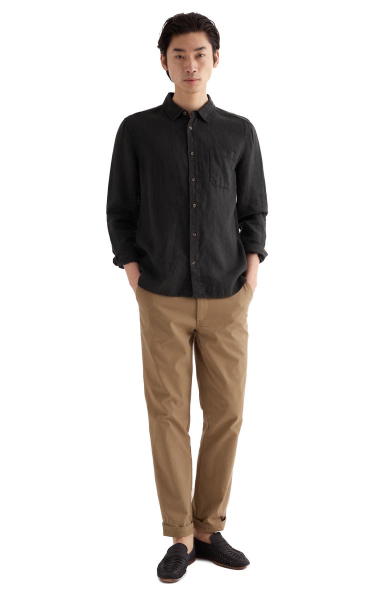 Seasalt Cornwall Curator Linen Button-Up Shirt, Alternate, color,
