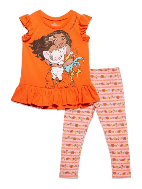 Moana T-Shirt & Leggings Set (Toddler & Little Kid)