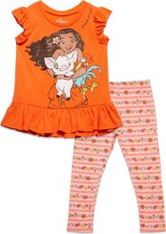 Disney Moana T-Shirt & Leggings Set