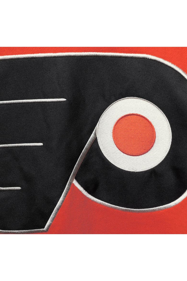 Men's '47 Carter Hart Orange Philadelphia Flyers Player Name & Number Lacer Pullover Hoodie, Alternate, color, Orange