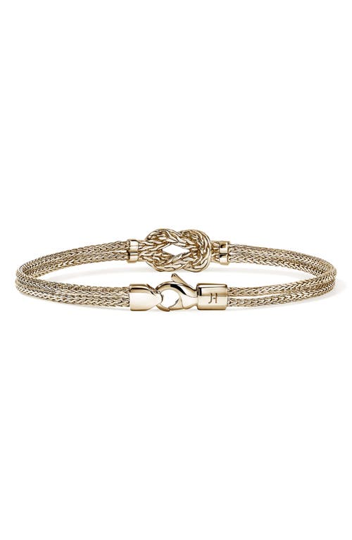 John Hardy Love Knot 14k Gold D In Gold