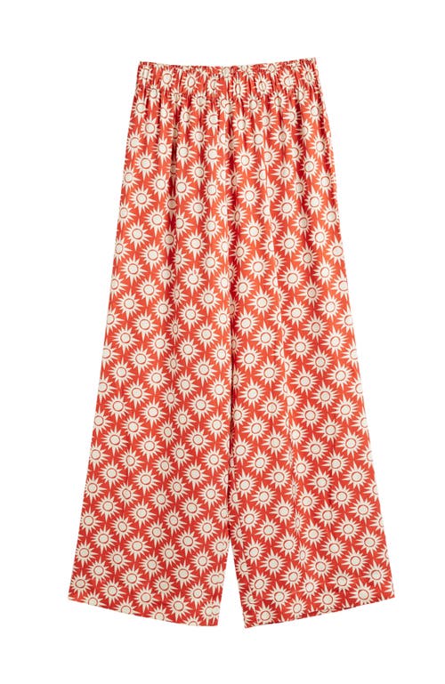 Chinti & Parker Terracotta Laura Whitmore Paradise Trousers In Orange