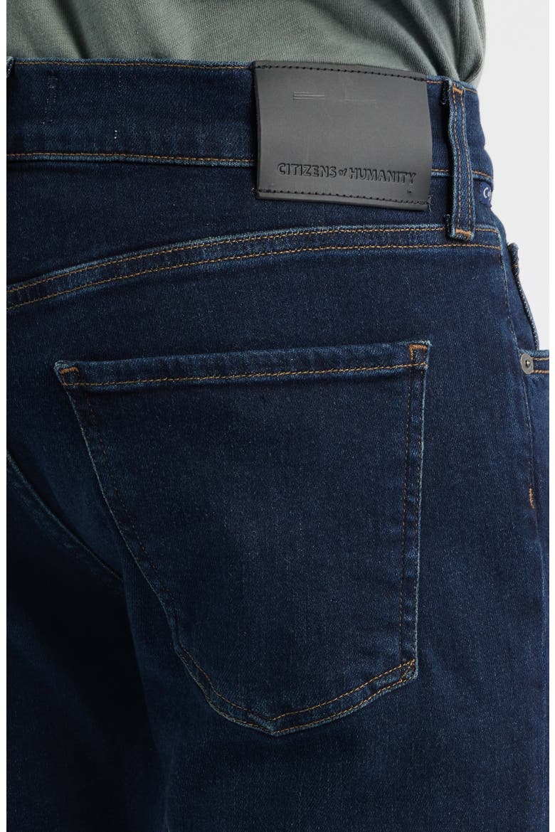 London Slim Taper Jeans, Alternate, color, DARK TINT MD D
