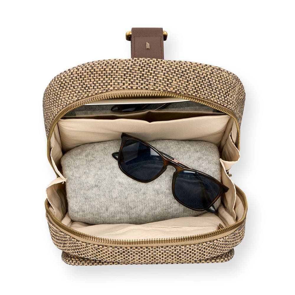 Hartmann Tweed Sling Bag, Alternate, color, Tweed/Natural Leather