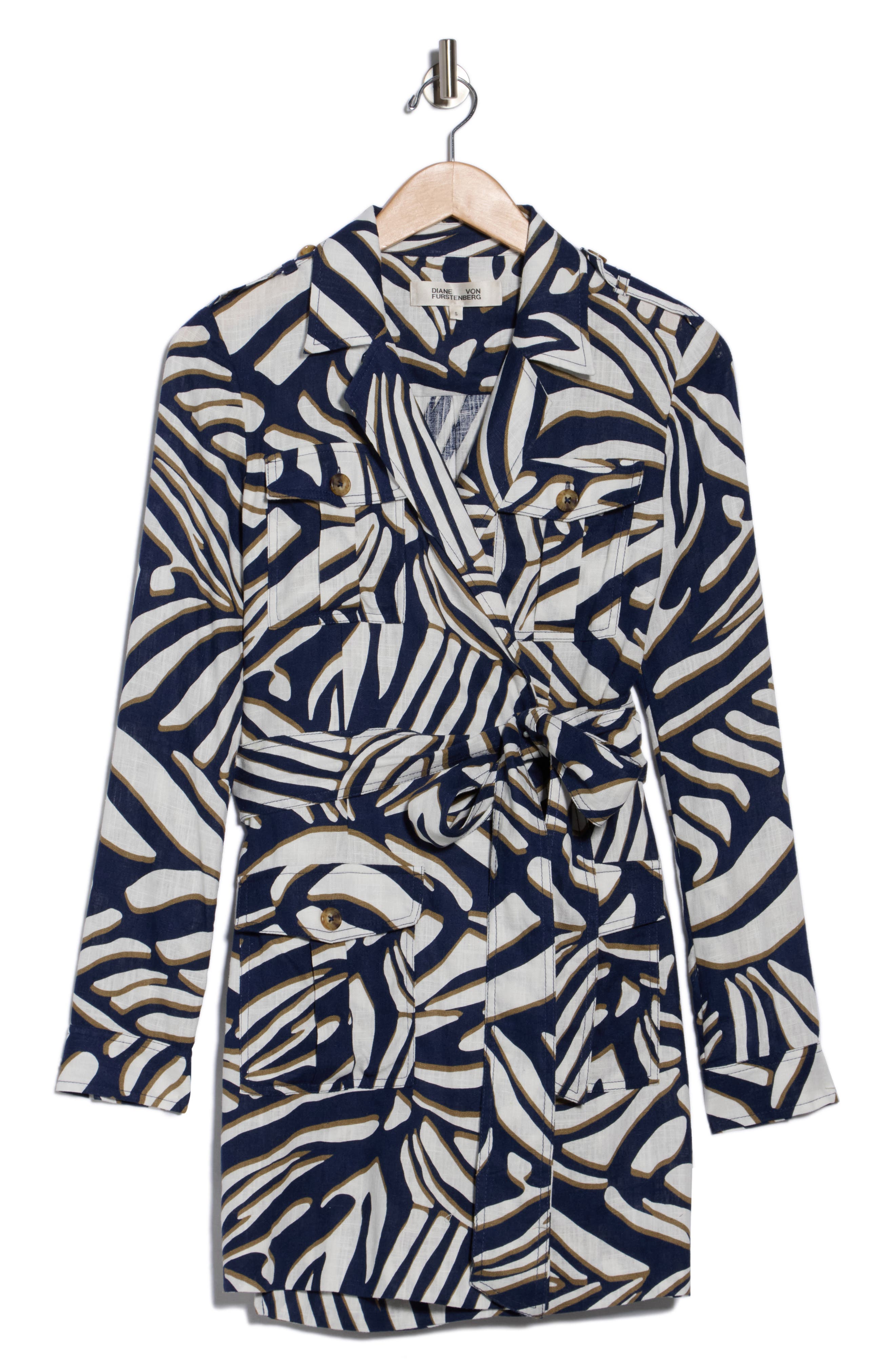 Diane von Furstenberg Riley Long Sleeve Minidress