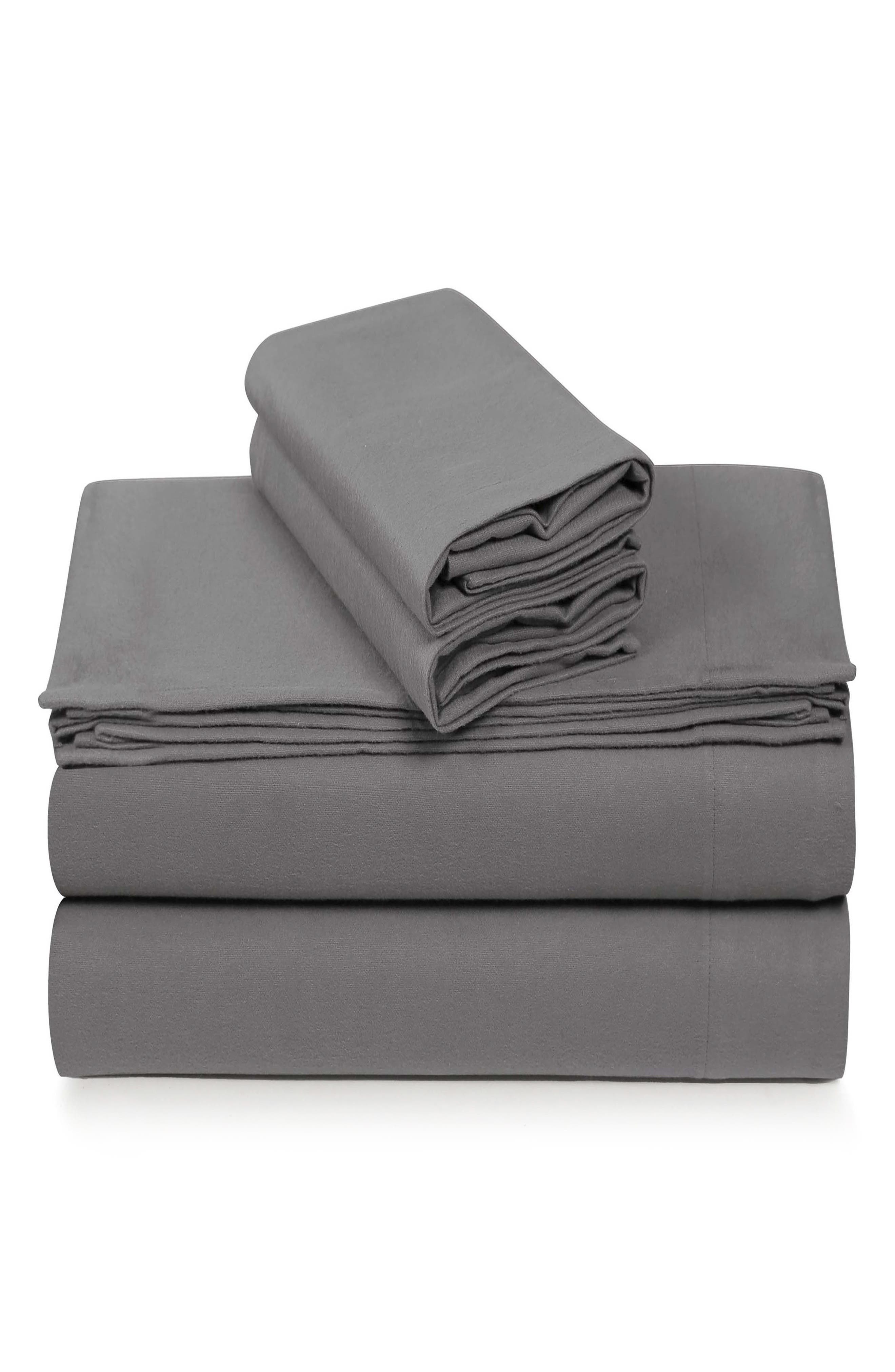 AZORES HOME Cotton Flannel Sheet Set