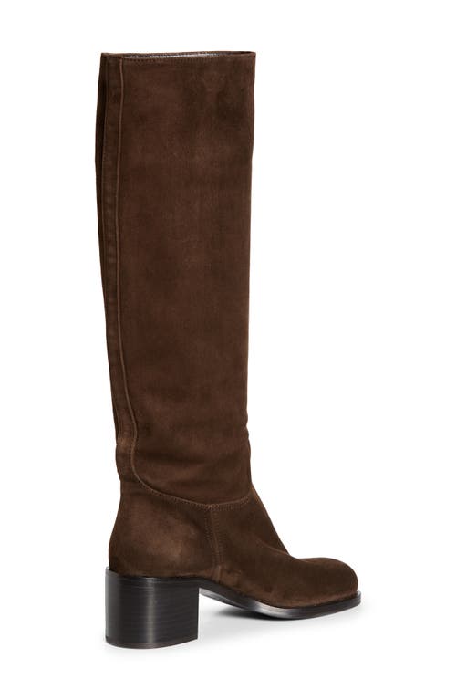 Prada Suede Knee High Boot