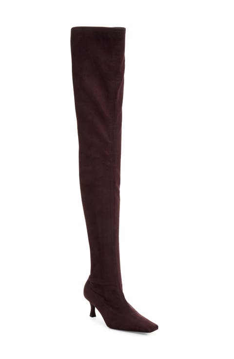 Trap Over the Knee Boot