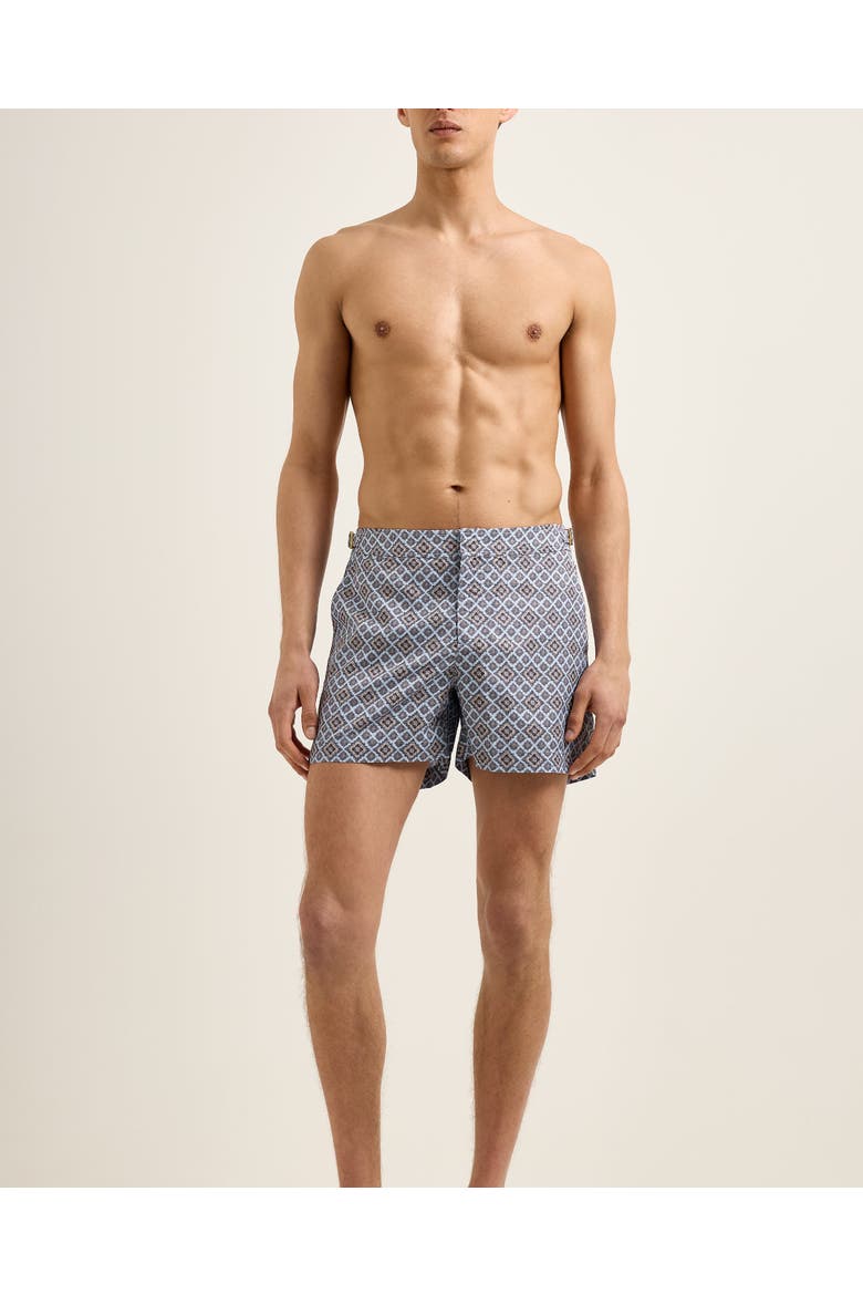 Setter Recycled-Polyester Tailored-Fit Swim Shorts, Alternate, color, Wave Blue