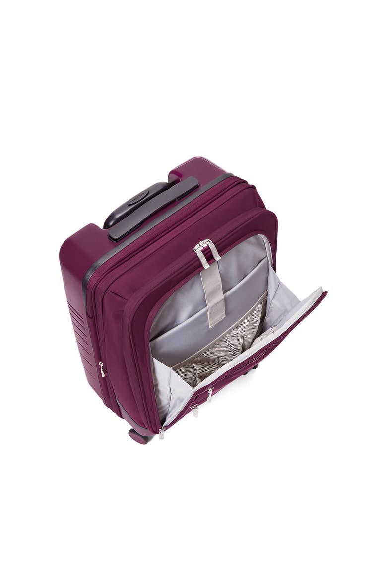 Set Wave 22in 4 Wheel Hybrid Carry-On, Alternate, color, MULBERRY