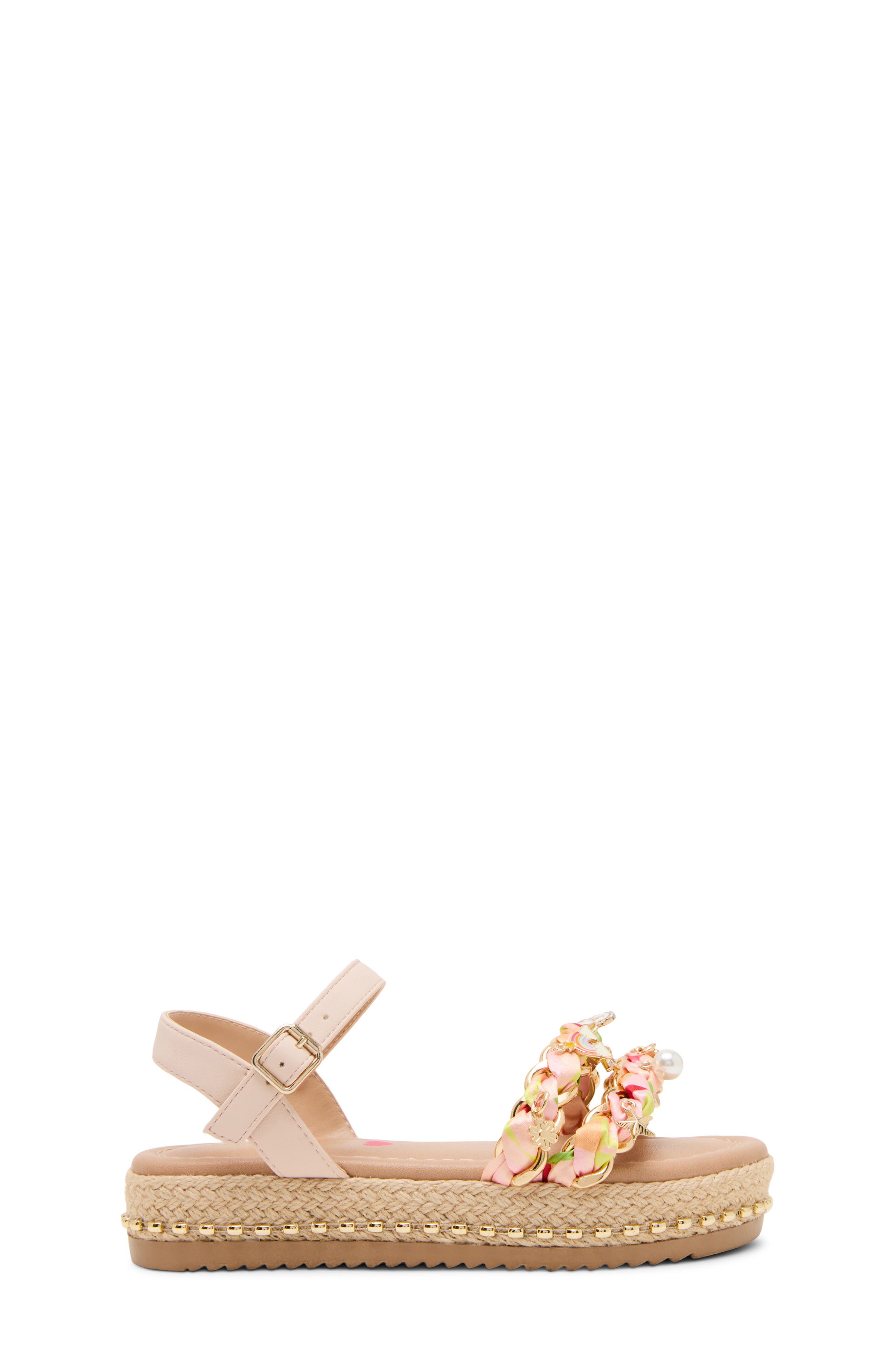 Steve Madden Kids' Jgizmo Platform Sandal, Alternate, color, Blush Multi