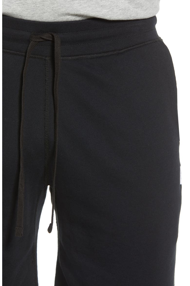 Shorts Lightweight Classic Fit Knit Shorts, Alternate, color, BLACK