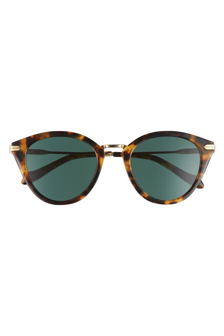 Quinn 48mm Cat Eye Sunglasses, Alternate, color, BROWN TORTOISE/ OLIVE