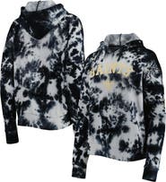 New Era Women's New Era Black New Orleans Saints Cloud Dye Fleece Pullover Hoodie