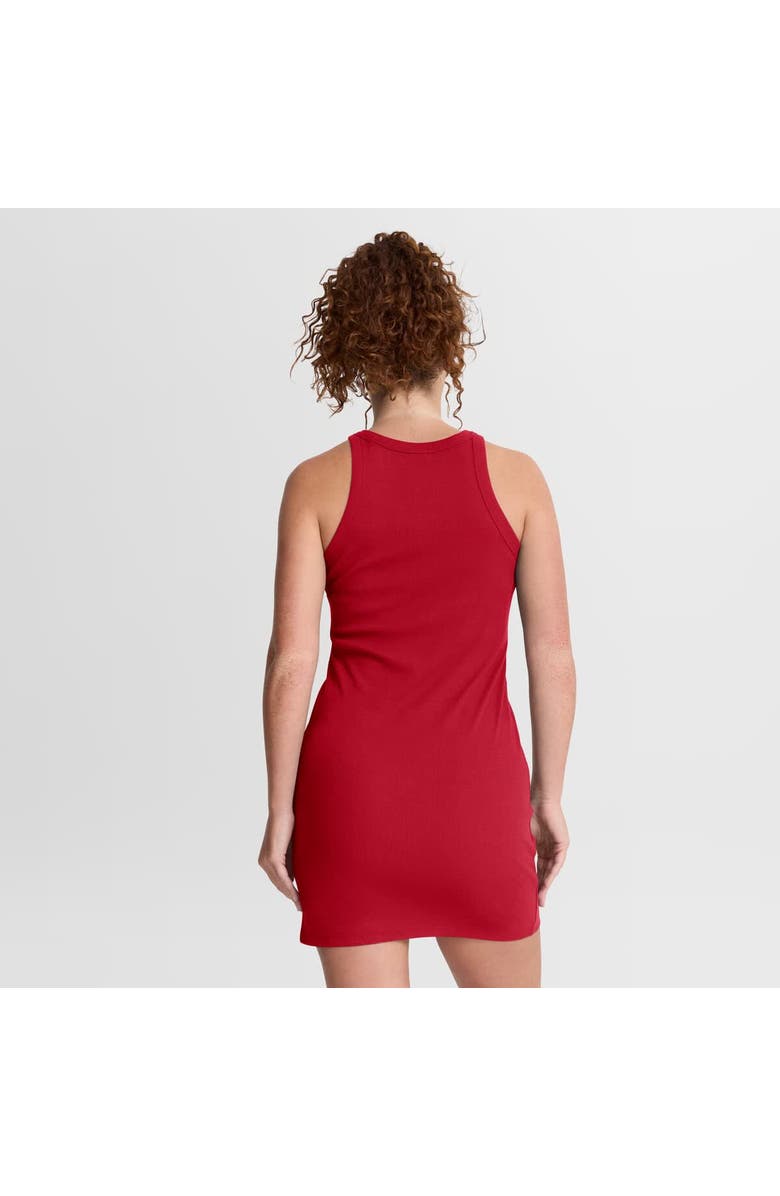 FANATICS Women's Fanatics Scarlet San Francisco 49ers Push Beyond Tri-Blend Ribbed Sleeveless Dress, Alternate, color, Scarlet