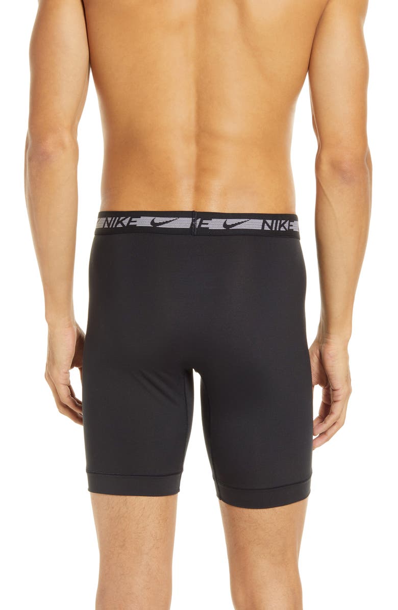 Nike Flex Micro 3-Pack Long Boxer Briefs, Alternate, color,