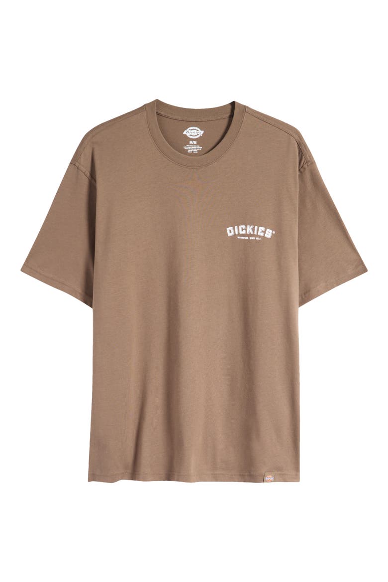 Logo Graphic T-Shirt, Main, color, MUSHROOM