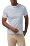 selected White Navy Stripe