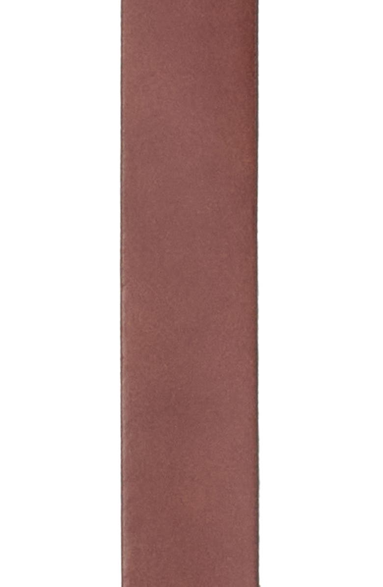 Bruno Magli Viviana Leather Belt, Alternate, color, Cognac