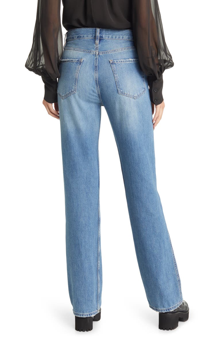 Le Jane Nonstretch High Waist Wide Leg Jeans, Alternate, color, LIFTOFF