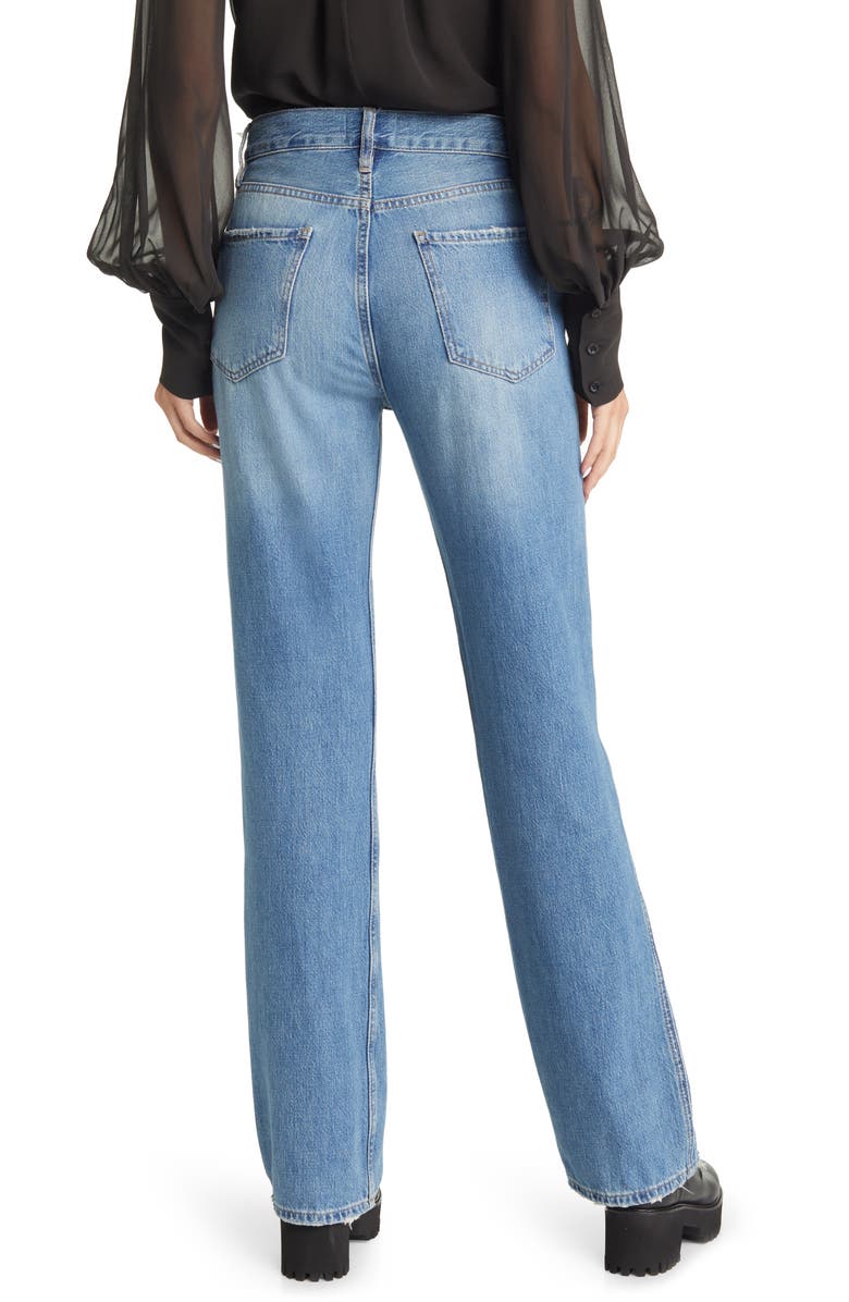 FRAME Le Jane Nonstretch High Waist Wide Leg Jeans, Alternate, color, 