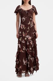 Ever New Claudie Ruffle Maxi Dress