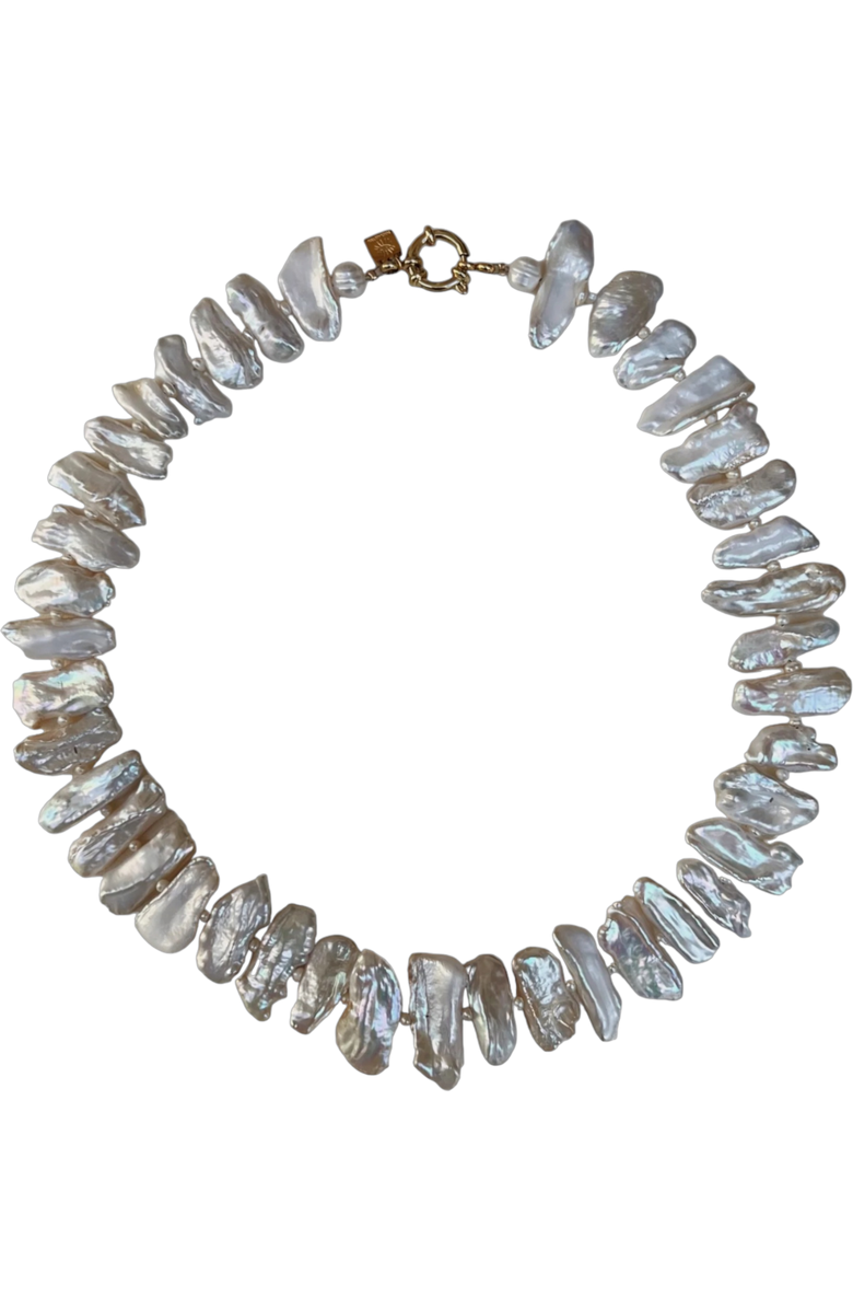 sccollection Cora Necklace, Main, color, Pearl