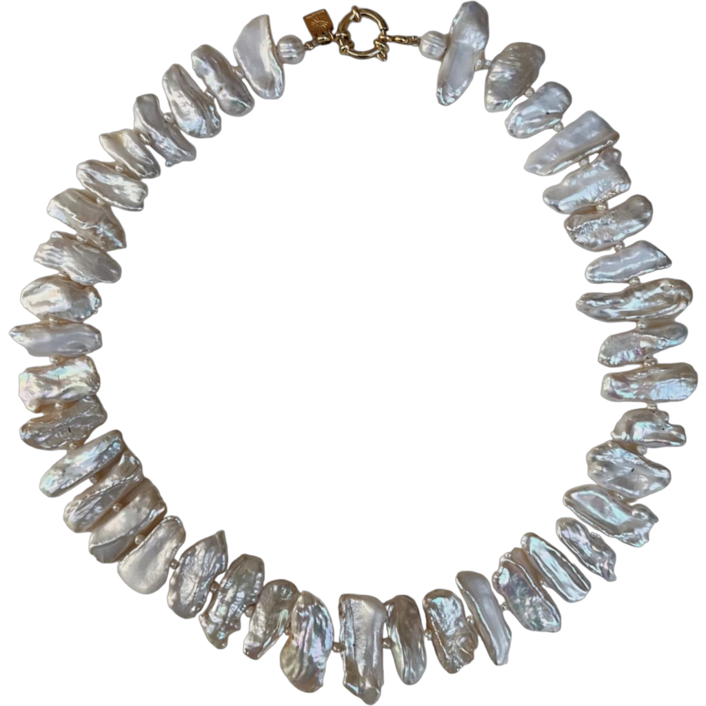 Sccollection Cora Necklace In Metallic