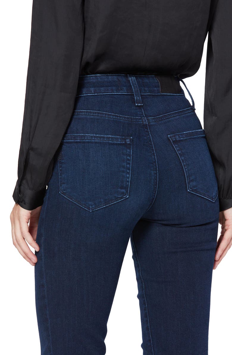 PAIGE Transcend - Hoxton High Waist Straight Leg Jeans, Alternate, color, 