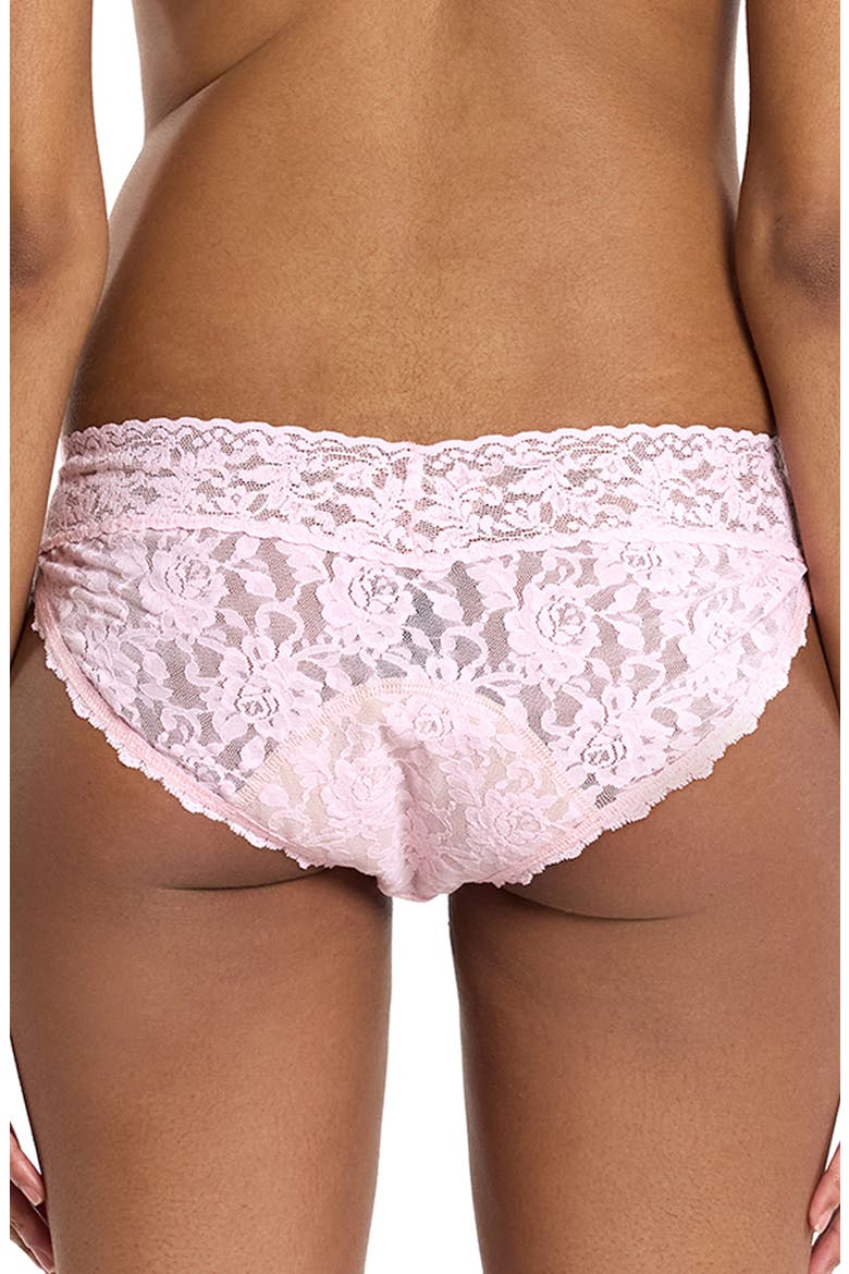 x Saalt Signature Lace® Leakproof V-kini Bikini, Alternate, color, BLISS PINK