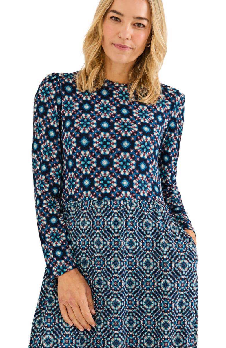 FatFace Fia Batik Midi Dress, Alternate, color, 