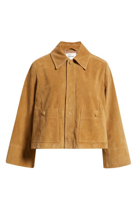 The Mini Suede Swing Jacket