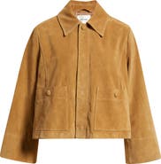 FRAME The Mini Suede Swing Jacket