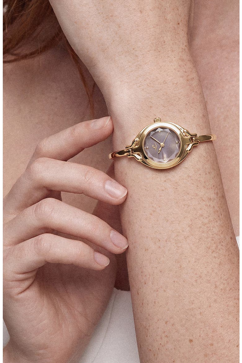 Vintage Delicacy Watch, Alternate, color, TAUPE AND GOLD