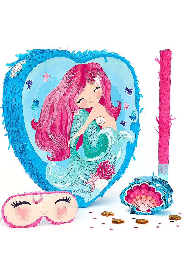 Mermaid-Pinata, Main, color, Pink